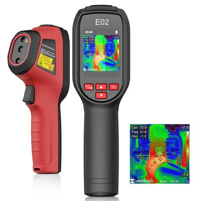 Тепловизионная камера HIKMICRO E02: Разрешение SuperIR 240x240, Камера видимого света, Частота кадров 20 Гц, Ручная инфракрасная тепловизионная камера, Время работы от аккумулятора 11 часов