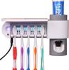 Antibacteria UV Toothbrush Holder Automatic Toothpaste Dispenser Sterilize Bathroom Accessories Tool
