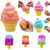 Needoh Конус для мороженого Nice Cream, сенсорный кубик для мороженого из силикона, для снятия стресса и творческой игры