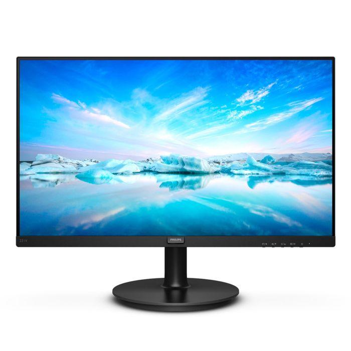 Монитор ПК - PHILIPS - 221V8/00 - Full HD - 22 дюйма - VA