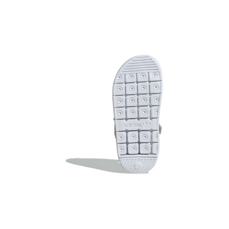Adidas Originals 360 3.0 Sandals Casual Versatile Shock Absorbing Durable Kids Sandals Kids Sandals Gray White IE7956