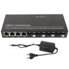 SFP Fiber Switch 8 Ports 10 100M Self Adaptive LED Indicator Plug and Play Ethernet Optical Switch