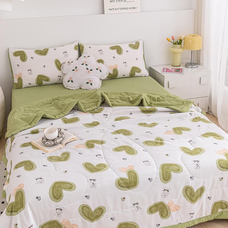 Летнее тонкое одеяло из соевого волокна класса А, прохладное летнее одеяло для кондиционирования воздуха для офисного сна, студенческого общежития, домашнее одеяло