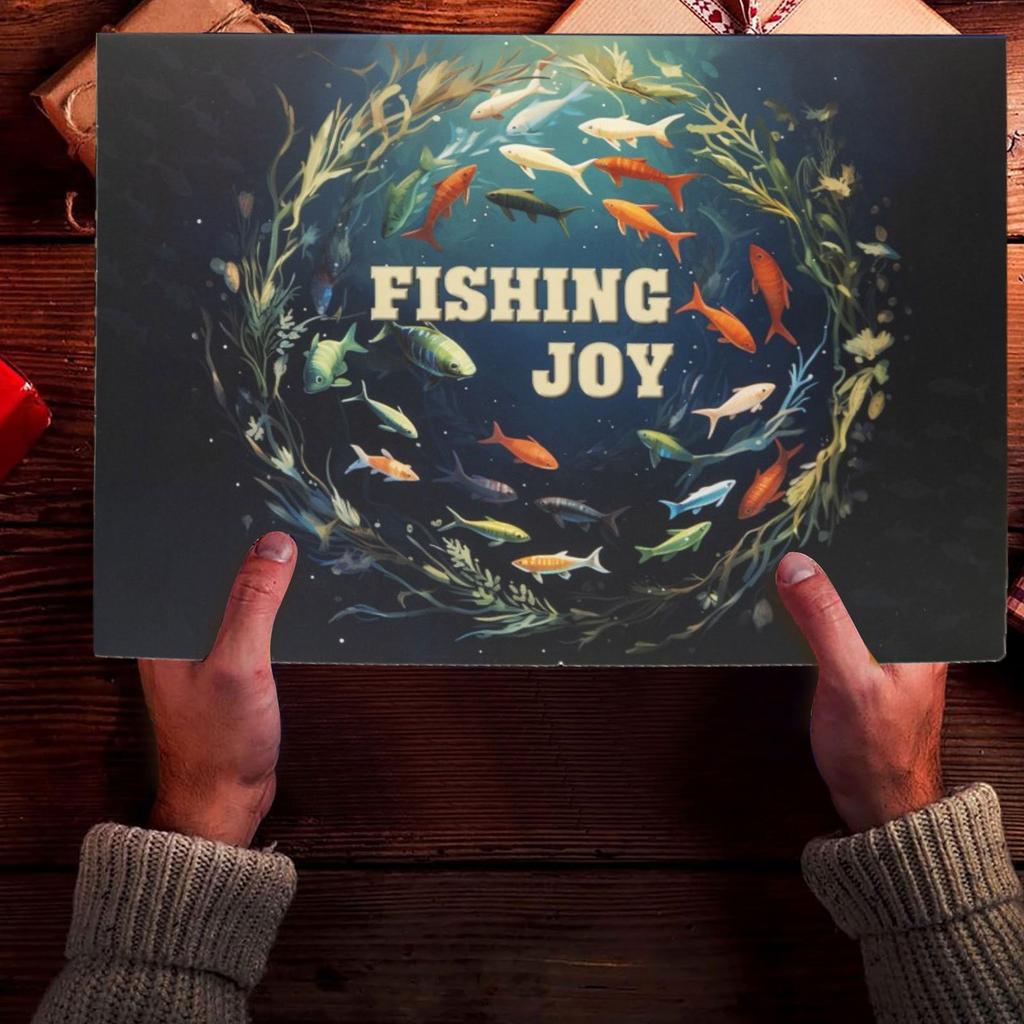 Адвент-календарь обратный отсчет для рыбалки 30 дней рыболовный набор для взрослых мужчин подростков мальчиков 2024 сюрприз подарок