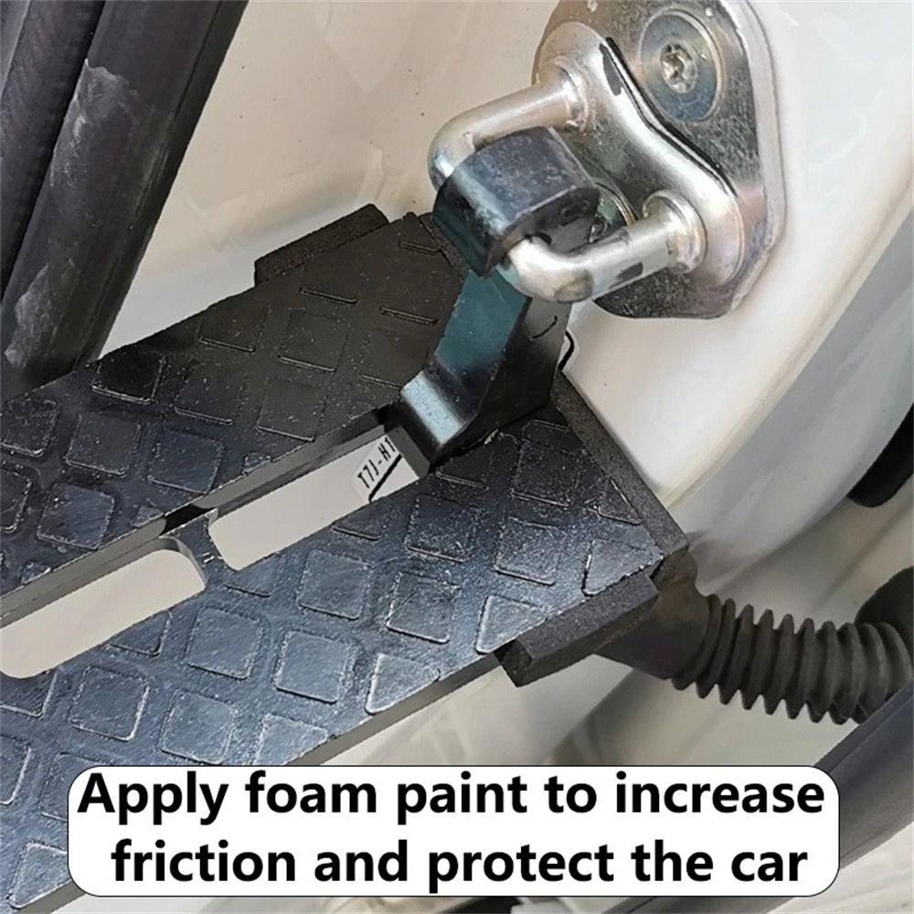 Педаль Подножки Нескользящие Подставка для ног Подножка для двери автомобиля Педаль Подножка для багажника на крыше автомобиля Лестница