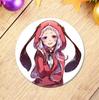 Эмалевая булавка Kakegurui Anime, значок с изображением персонажа, круглая брошь для рюкзака, аксессуар, брелок, аниме-товары и предметы коллекционирования