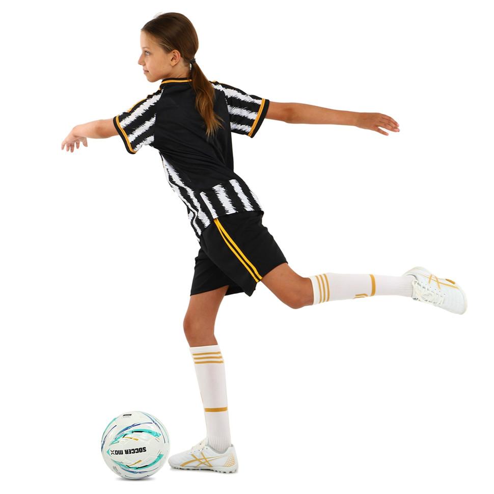 Kid's soccer football uniform jersey and shorts  Juventus CO-7193
