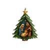 Nativity Christmas Tree Ornament