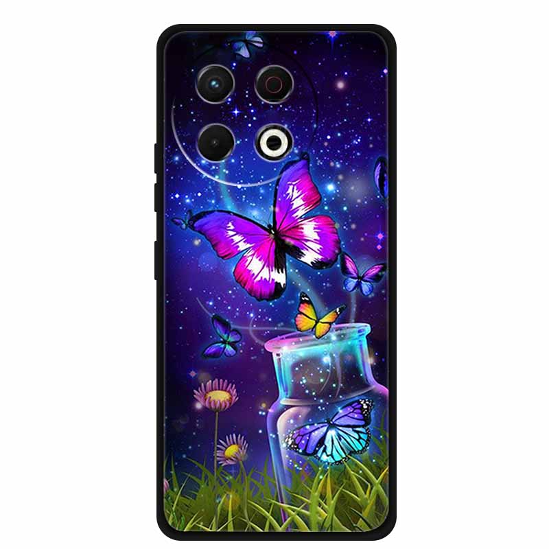 Чехол для Tecno Spark 30 Pro 4G Spark30 Pro Coque Черный Силиконовый Мягкий Задний Чехол Чехол для Телефона Tecno Spark 30 Pro 30Pro Сумка