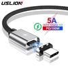 1.5M 100W USB C Type-c To Type C PD Cable Magnetic Charger for Macbook Quick Charge 4.0 Type C