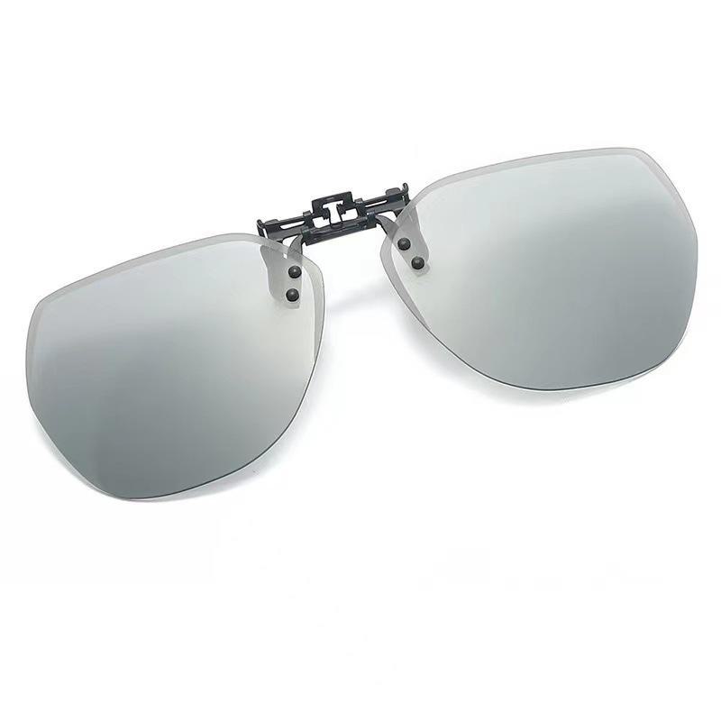 Мужские и женские ультралегкие поляризационные солнцезащитные очки-клипсы для вождения