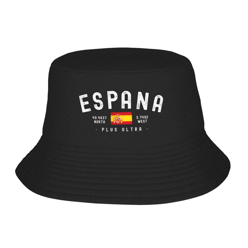 Couple Spain Spanish Flag  Bucket Hat  Breathable FisherUnisex Hats Summer Korean Vacation Caps Hawaii Graphic Visor Hat