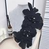 Pin Cloth Applique Decorative Flower Large Embroidery Studded Patch DIY Accessory Corsage