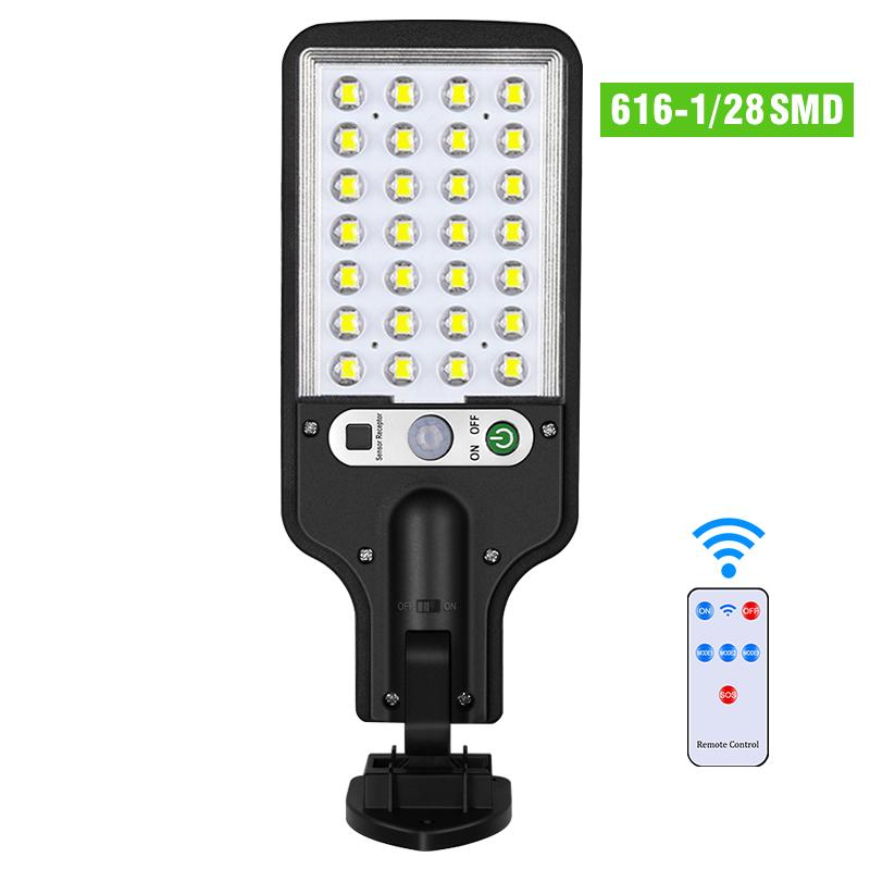 Solar Light Outdoor LED Solar Light Outside with Motion Detector IP65 Waterproof  Lighting Angle Solar Wall Light