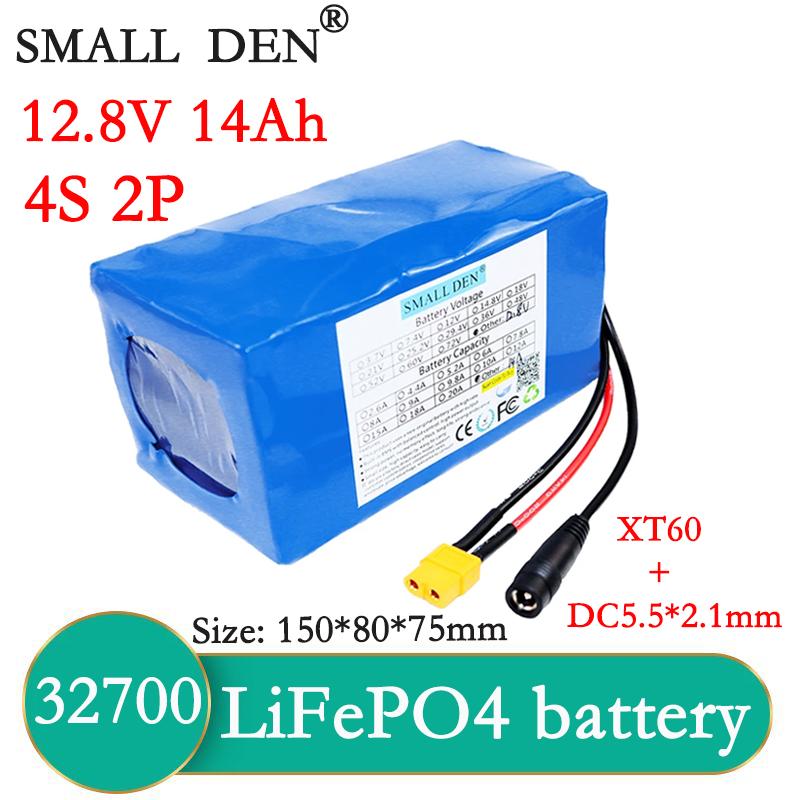 Аккумулятор LiFePO4 12 В 14 Ач 14 Ач 21 Ач 28 Ач 35 Ач Высокоемкостный 4S-32700 с BMS для уличного солнечного источника питания игрушечных машинок