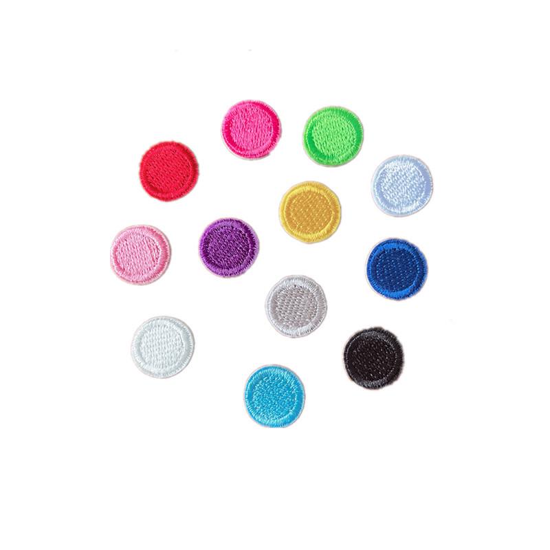 Polka Dot Fabric Patch: Creative DIY and Clothing Decoration Accessory