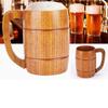 Wooden Beer Cup Retro Big Capacity Tea Water Classic Wood Drinking Mug
