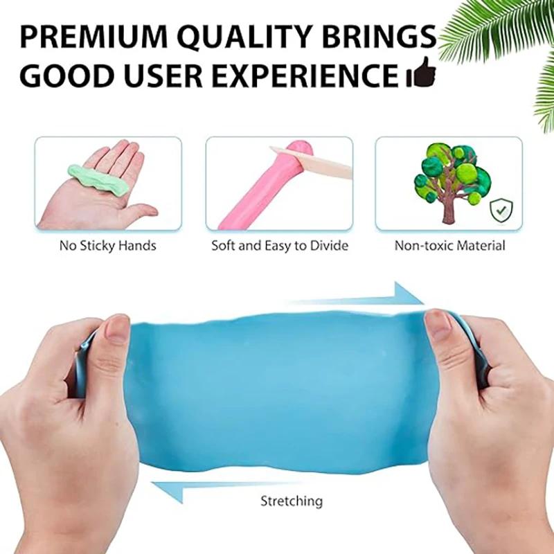 24/36/50 цветов полимерная глина Fimo DIY мягкий набор для лепки поделок запекаемая в духовке глиняные блоки Монтессори игрушка раннего образования для детей