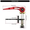 Высокопрочные алюминиевые сплавы Велосипедный подседельный хомут Зажим для сиденья шоссейного велосипеда для комфортных городских поездок