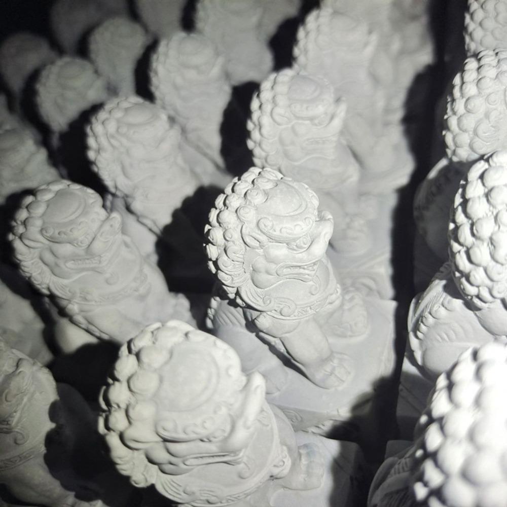 DIY имитация льва украшения Мини Миниатюрные модели Новая модель каменного льва Домашний декор