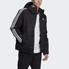 adidas Мужская куртка Originals с застежкой-молнией на три четверти, черная ED5830