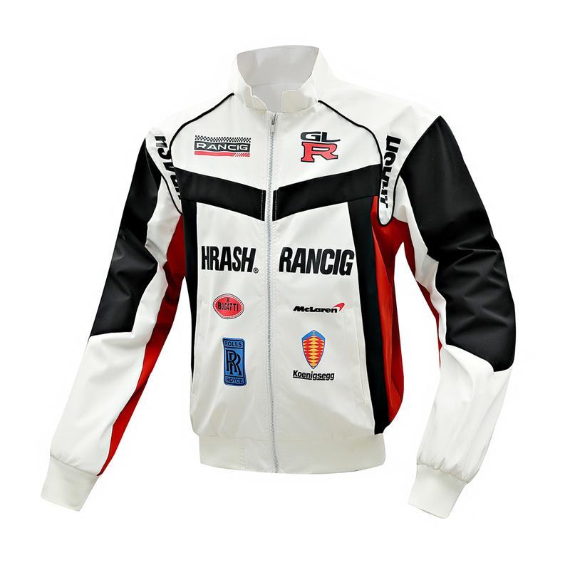 Мотоциклетная бейсбольная куртка, Женская весенне-осенняя парная гоночная куртка