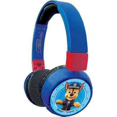 PAW PATROL — Bluetooth®-гарнитура 2 в 1 — Удобная и складная проводная для детей с ограниченным звуком — LEXIBOOK