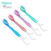 10/20Pcs Mini Toothbrush with Toothpaste No Rinsing Needed Foam-Free Design Natural Ingredients BPA-Free Toothbrush Oral Care