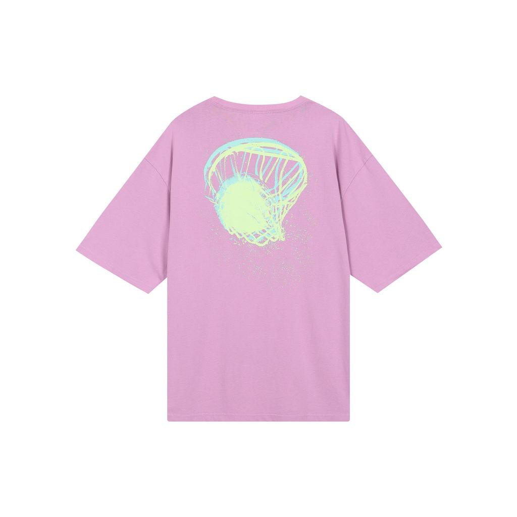 Air Jordan Flight Essentials Washed Print Round Neck Short Sleeve T-Shirt Men Tops Purple CZ8064-591