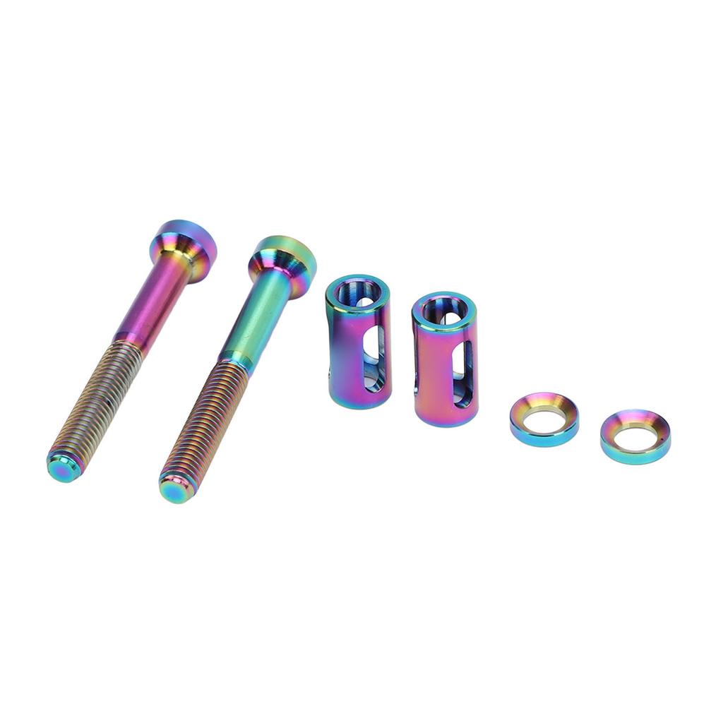 Bike Computer Mount Extension Screw Secure Connection Ti Alloy Colorful Lightweight Universal Fit Fo