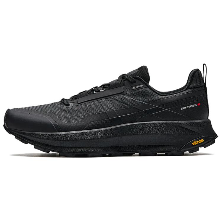 Anta Champion Path Comfortable Trendy Breathable Non-Slip Low-Top Outdoor Functional Shoes Women Shoes Black 122526605A-3