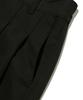 OTHERFITS Double-Pleat Street Wide Fit Slacks (Black)