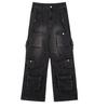 Men's Retro Multi-Pocket Wide-Leg Hip-Hop Jeans