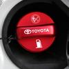 AOU1 Metal Car Fuel Tank Cap Cover Dirt and Scratch Resistant for Toyota RAV4 Highlander Prado Crown Exterior Styling Accessories