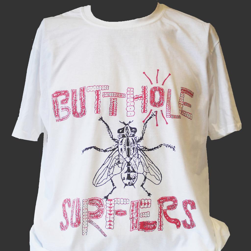 BUTTHOLE SURFERS ПСИХЕДЕЛИЧЕСКИЙ ШУМ ПАНК-РОК ФУТБОЛКА унисекс S-3XL