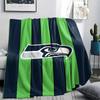 1 шт. Фланелевое одеяло с принтом Seahawks, Высококачественное, Удобное для всех сезонов, Декор для дома, Тепло и уют, Идеально для подарков