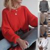Autumn & Winter Women's Round Neck Pullover Sweater