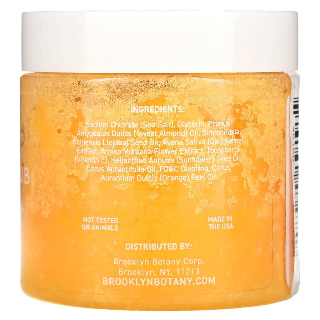 Brooklyn Botany Sweet Orange Scrub, 10.5 Oz (300 G)