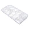 500pcs Artificial Long Nail Tips Transparent Fake Nail Extension Tips Wearable Nail Tips