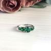 Серебряное кольцо с изумрудом nano 2.017ct (1929995)