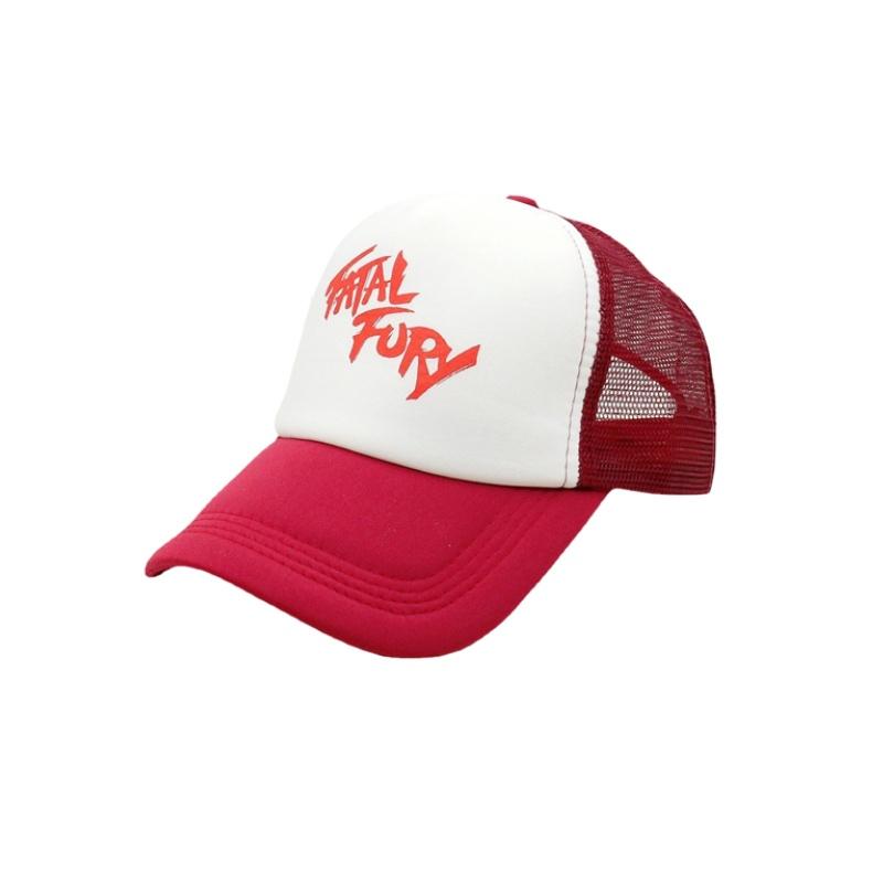 Fatal Fury Терри Богард Вышитая Хлопковая Бейсболка Хип-хоп Стиль