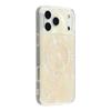 JAUCASE For iPhone 17 Pro Max Magnetic Case Natural Seashell Design TPU Phone Back Cover