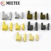 10/20/30Sets Meetee 3# 5# 8# 10# Zipper Stopper Slider Latch Retainer Insert Box Pin Open-End Zippers Bottom Socket Repair Kits