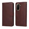 For Xiaomi Redmi A5 NFC (173.45*79.35*8.45mm) PU Leather Wallet Case ENKAY HAT PRINCE Phone Stand Cover with Tempered Glass