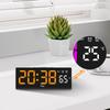 Многофункциональные цифровые светодиодные часы с дисплеем температуры, настольные часы, новые электронные настенные часы
