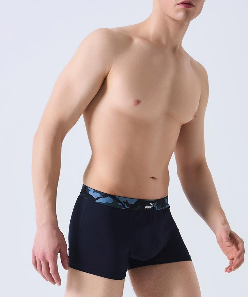 PUMA BODYWEAR [9-Pack] Sporty Essential Boxer Briefs Camo Edition