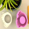 Sleeping Animal Shaped Planter Mold Flowerpots Molds Silicone Concrete Mould Hand-Making Supplies for Flowerpot Crafting