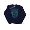 Mens Black Panther Tribal Mask Sweatshirt