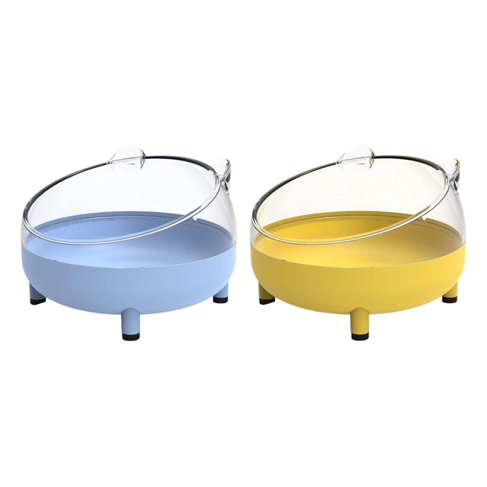 House Transparent Hamster Sand Bath Box Hamster Sand Bath Container Hamster Bathroom Cage Toilet