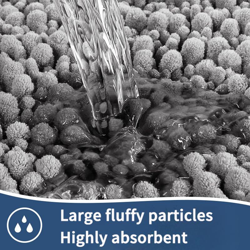 Грубый шениловый коврик для ванной, входной коврик, водопоглощающий нескользящий коврик для ног для ванной комнаты, утолщенный ковер для прихожей